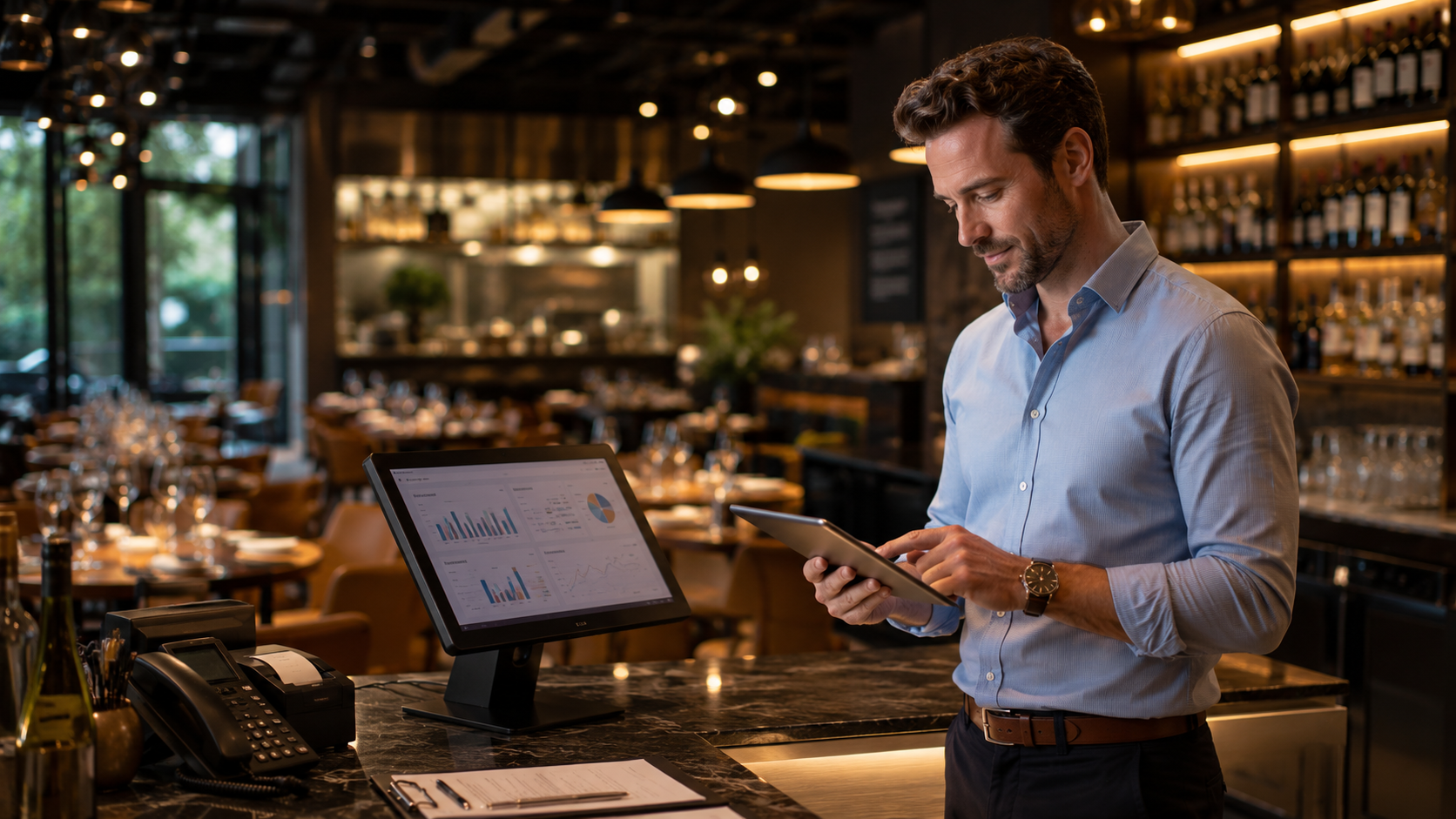 Analisi delle statistiche di vendita e delle performance settimanali del ristorante sul punto cassa