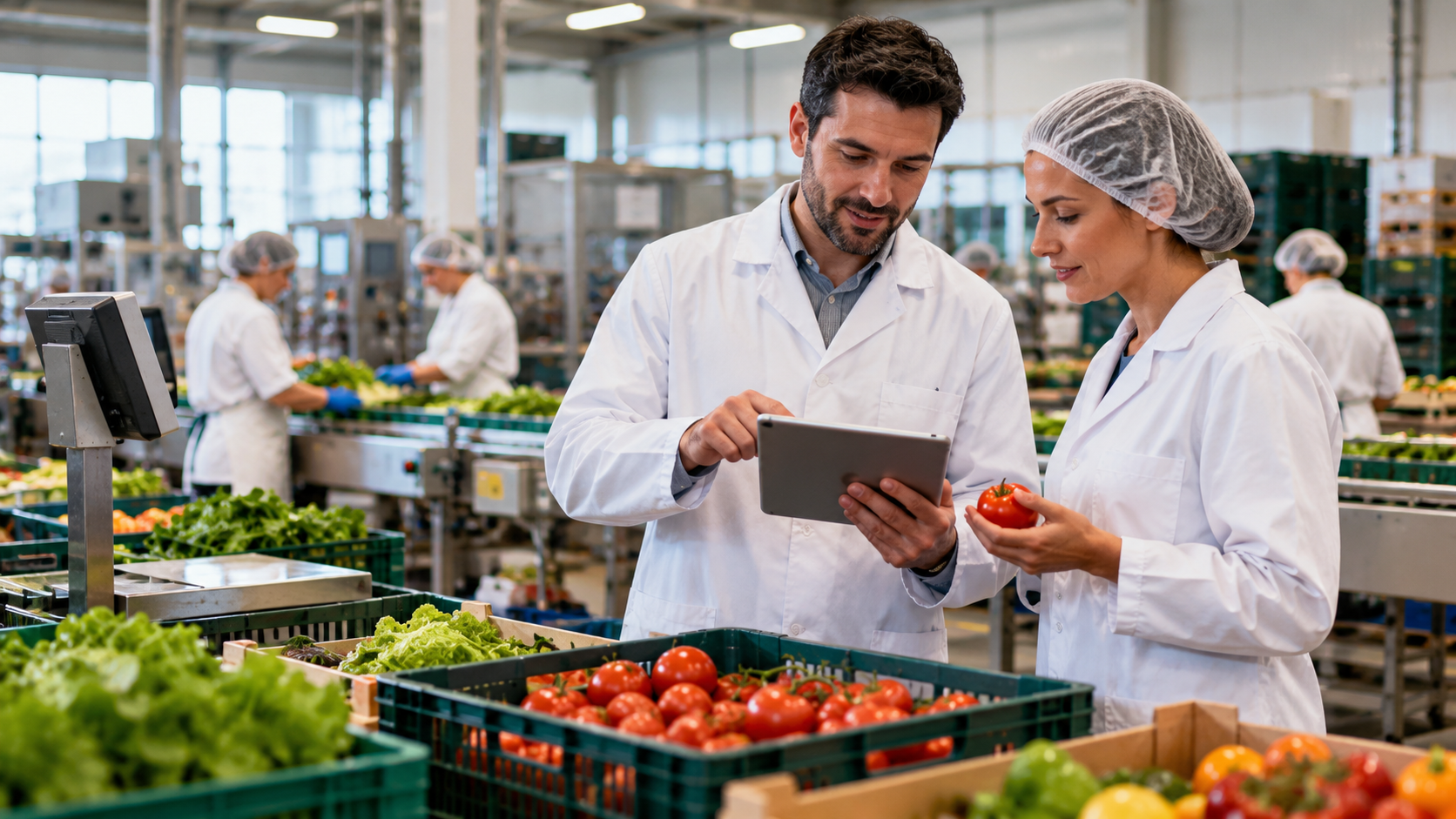 Gestione digitale dei processi nell'industria agroalimentare